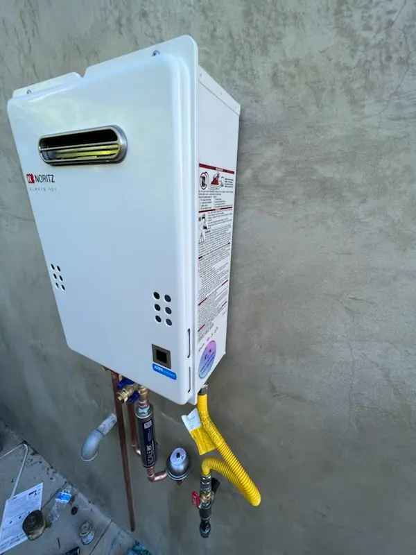 Tankless water heater installation for South Bay homes
